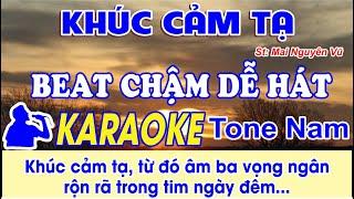 Karaoke Khúc Cảm Tạ Tone Nam Lm JB Nguyễn Sang - (St: Mai Nguyên Vũ) - Khúc cảm tạ từ đó âm ba...