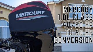 Mercury 1.0L 4 Cyl. 60 HP Conversion (See description for full details)