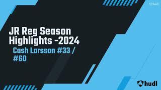 CASH LARSSON - TOP Middle Linebacker Oregon - 2024 Season Highlights