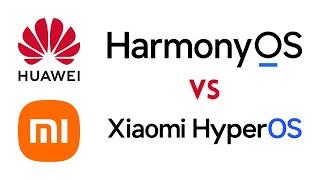 HUAWEI HarmonyOS 4 vs XIAOMI HyperOS 1