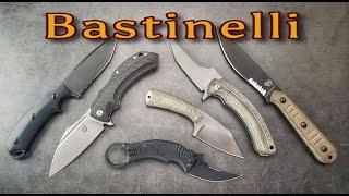 Bastinelli Knife Collection: Genius of Tactical Design Folders and Fixed Blades