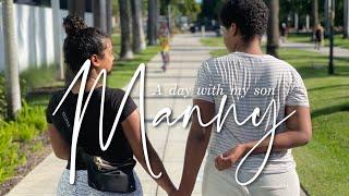A day at home with my son Manny #LifeUpdate