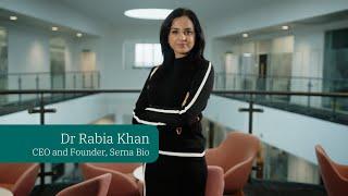 Dr Rabia Khan, CEO and Founder of Serna Bio, based at Stevenage Bioscience Catalyst