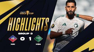 Haiti 0-1 Saudi Arabia | Gold Cup 2025 | Group Stage