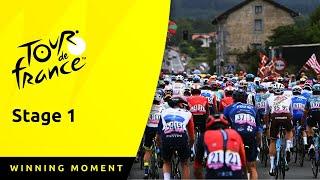 Bold attack! | Stage 1 Tour de France 2024 Highlights