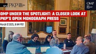 OMP Under the Spotlight: A Closer Look at PKP's Open Monograph Press