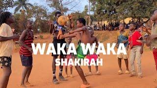 NEW WAKA WAKA DANCE (TIME FOR AFRICA) | SHAKIRAH  FT AFRICAN KIDS @Shakira #youtube #dance #love