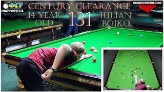 CENTURY CLEARANCE! Iulian Boiko 131 | Training | SnookerUA