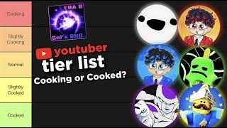 Are Sol's RNG Youtubers Cooking OR Cooked! TIER LIST! [ERA 8]