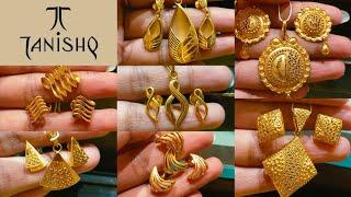 Tanishq Latest Gold Pendant Set || Starting Just  4.8 Gram || Gold Pendant Designs With Price