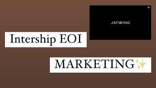 Expression of Interest for Jaywing internship_Cathy Vo