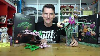 So viel besser als der Klappspaten: LEGO® Creator 10280 & 10281 Blumenstrauß und Bonsai Baum