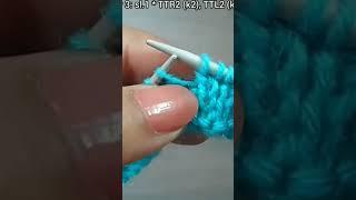 #crochet #knittig #knitting #diy #basic #learnenglish #knitwithsuman #howtomakewoolenflower