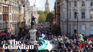 Thousands attend pro-Palestine rally in London