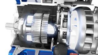 Voith automatic transmission for buses - DIWA Functional Principle Starting  (EN)