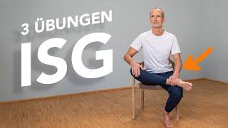 ISG Schmerzen | 3-Übungen gegen die Blockade