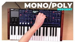 Korg Multi/Poly review: "It's not a Mono/Poly... but it's an interesting take on some of its ideas"