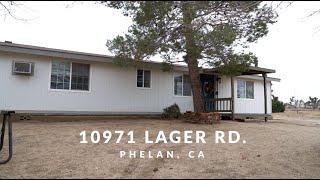 Home SOLD | 10971 Lager Rd. Phelan, CA 92371 | Move Fast Move Now