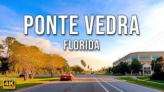 Ponte Vedra Beach Drive [4K] | Florida Scenic Drive