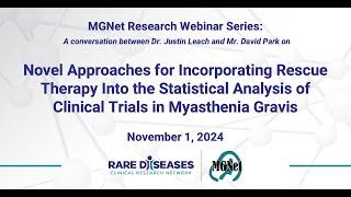 Incorporating Rescue Therapy Into the Statistical Analysis of Clinical Trials in Myasthenia Gravis