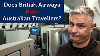 Does British Airways Hate Australian Travellers?