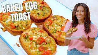 No-Fuss Baked Egg Toast (Great for Company!)