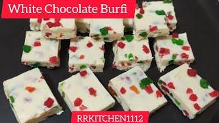 White Chocolate Burfi | Milk Chocolate | White Chocolate Burfi Recipe | Milk Chocolate Mithai |