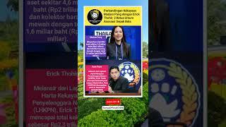 Perbandingan Kekayaan Madam Pang & Erick Tohir !! #fypシ゚viral #erickthohir