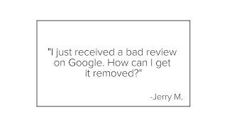 Can I Remove a Bad Review on Google?