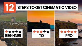 12 EASY Steps To Get CINEMATIC Drone Footage | DJI Mini 4 & Mini 3 Tips For Beginners