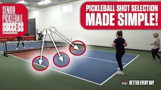 Selecting the Right Shot for Every Pickleball Play