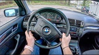 2003 BMW 3 E46 [1.8 316 i 116HP] |0-100| POV Test Drive #1674 Joe Black