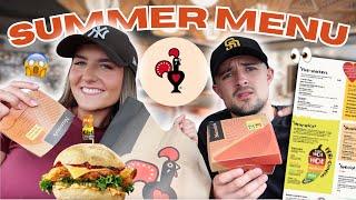 TRYING NEW MENU ITEMS AT NANDOS!