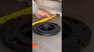 Best Way To Install A Toilet Flange On Concrete?  #plumber  #plumbing #diy #homerepair