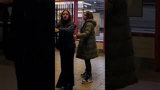 Shocking Argument caught on camera at the station #trending #shorts