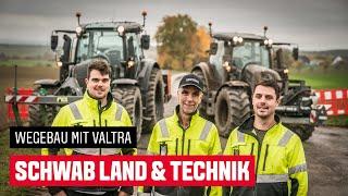 Wegebau mal anders | Valtra N174 Direct | Schwab Land & Technik GbR