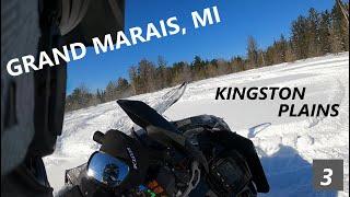 Snowmobiling Grand Marais Michigan - Off Trail