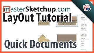 Quick Document Creation in LayOut Tutorial