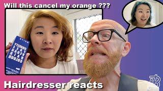 Does Purple & Blue Brite Really Cancel Out Orange Hair Colour ??? Hairdresser reacts