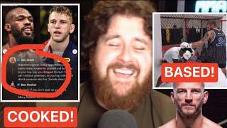 THE MMA GURU REMEMBERS JON JONES WAS COOKED BY DAN HOOKER? SPARRED ISHOWSPEED?