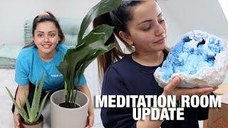 MY MEDITATION ROOM UPDATE + AMAZON UNBOXING + ETSY UNBOXING | Kaushal Beauty