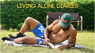 Living Alone Diaries | Leaving London, Push/pull workout, First football match, Summer Festival