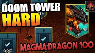 Doom Tower Magma Dragon 100 HARD (My Team!) | Raid Shadow Legends