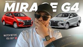 DON'T MAKE a MISTAKE!  | Mitsubishi Mirage G4 GLS vs. GLX Variant Comparison