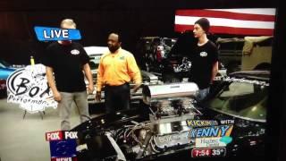 Box Performance on Fox 8 with Kenny at the Piston Powered Cleveland Auto-rama