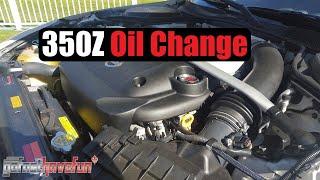 Nissan 350Z / Infiniti G35 Synthetic Oil Change (Nissan 3.5L V6) | AnthonyJ350