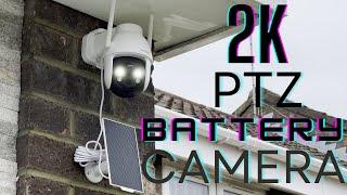 iegeek 2k  PTZ battery camera (wire-free) INFO & SETUP