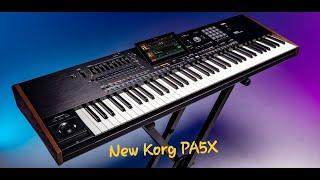 Первый взгляд на KORG PA5X  [По Русский] 1 часть