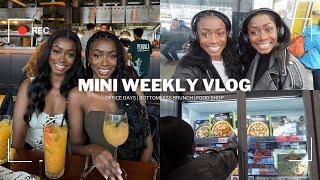 MINI OCTOBER WEEKLY VLOG!! | Office days, Bottomless Brunch, Weekly Food Shop & MORE!!