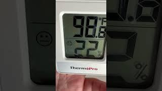 6/23/24 99 degrees in my car with AC on. From the #frequencies that are hot